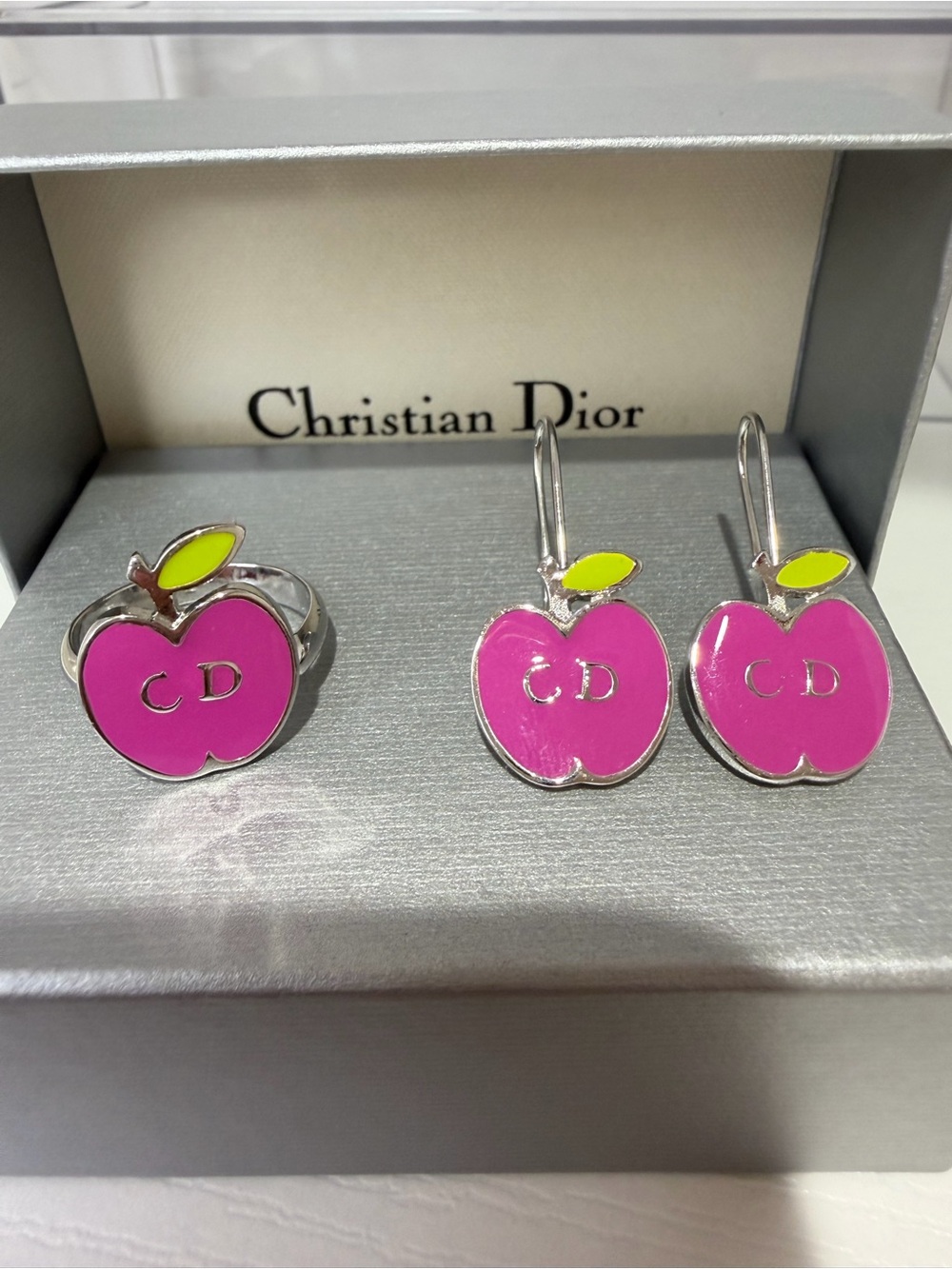 Dior John Galliano Era Earrings and Ring